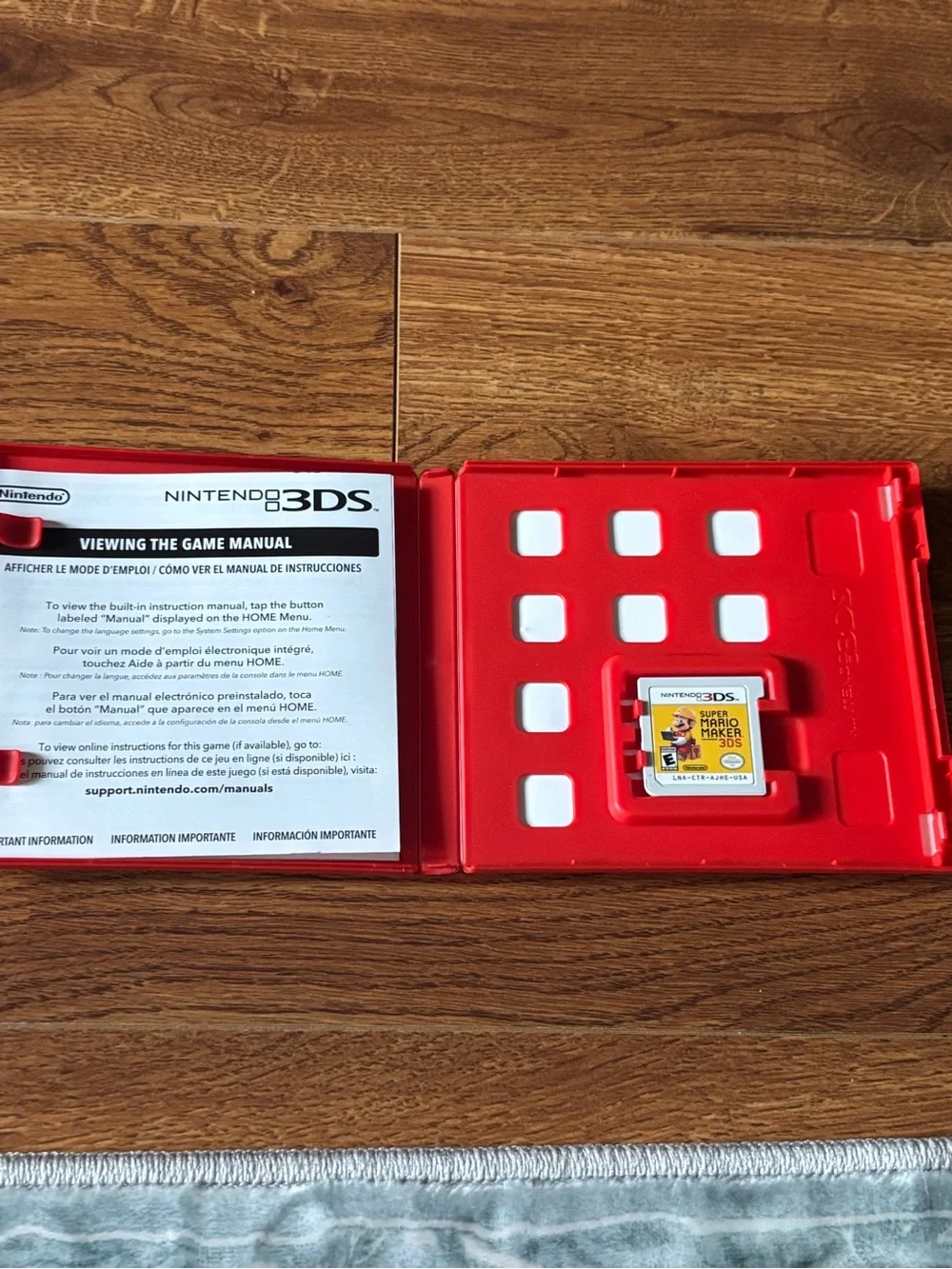 Nintendo Super Mario Maker 3DS video game